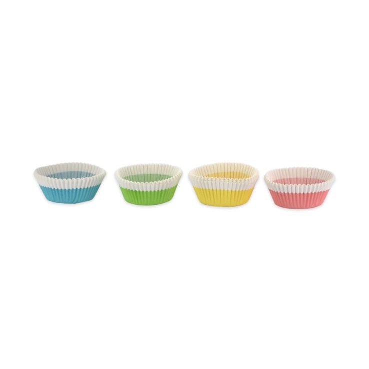 Lot de 300 moules à muffins Smart Pastry en papier - 5 cm - multicolore