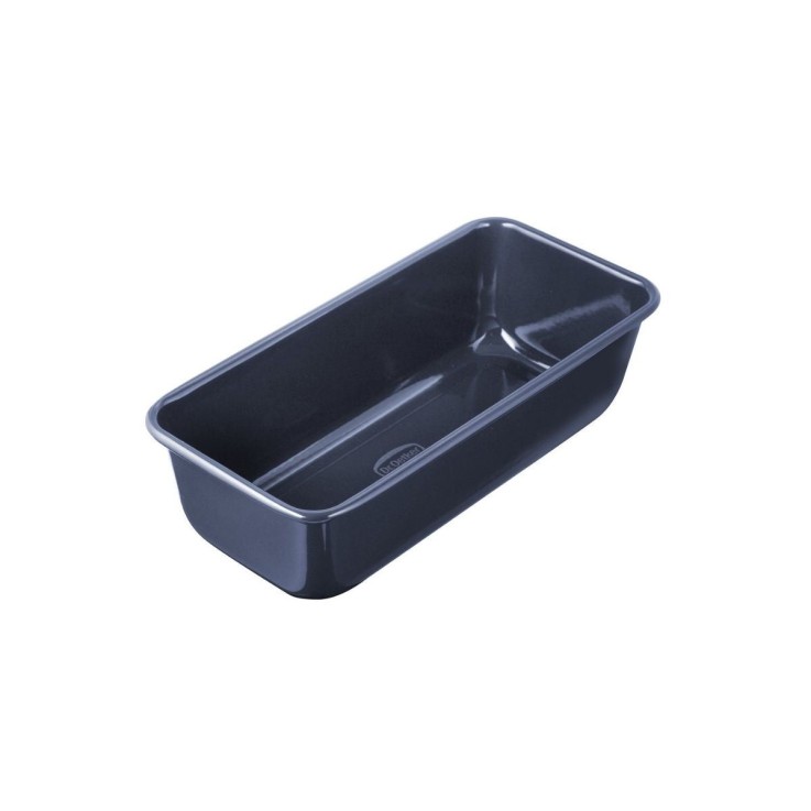 Moule à cake Back-Liebe en acier émaillé - 25 cm - noir