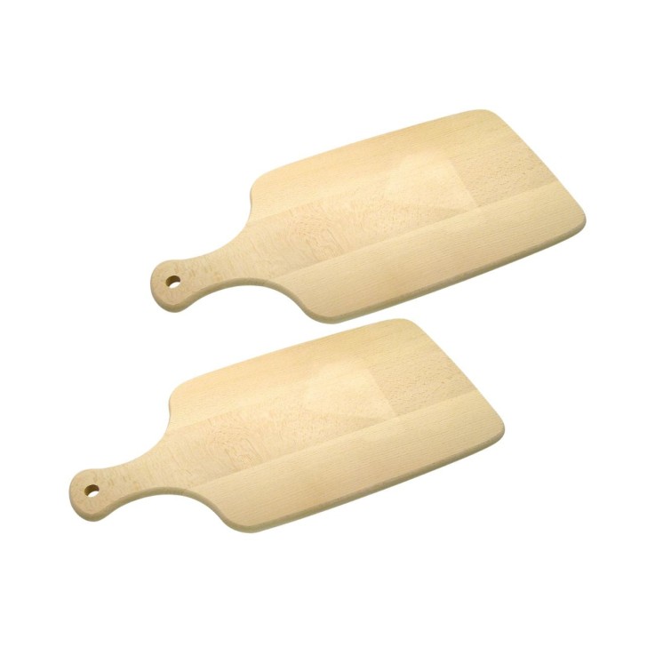 Planches à découper Wood Edition en bois certifié FSC - 38 x 18 cm