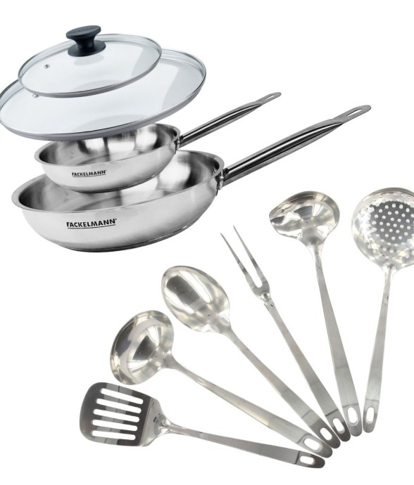 Set de 2 poêles Eterna en...
