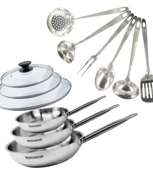Set de 3 poêles Eterna en...