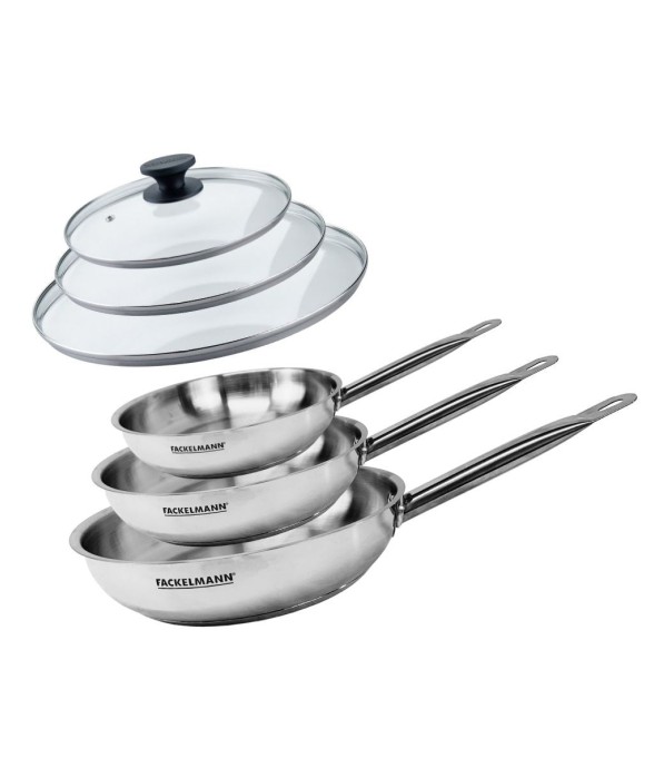 Set de 3 poêles Eterna en...