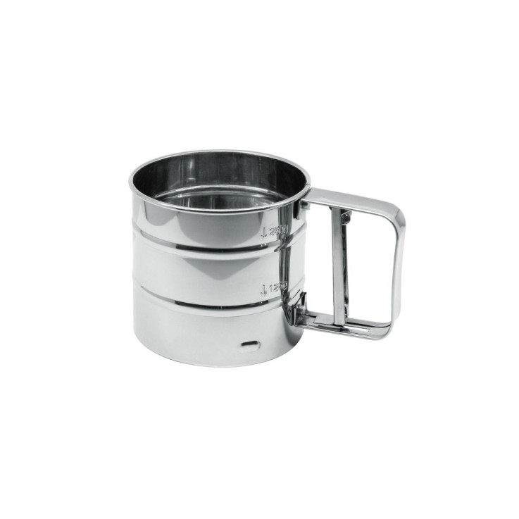 Tamis à farine en inox - 10,4 cm - 350 g