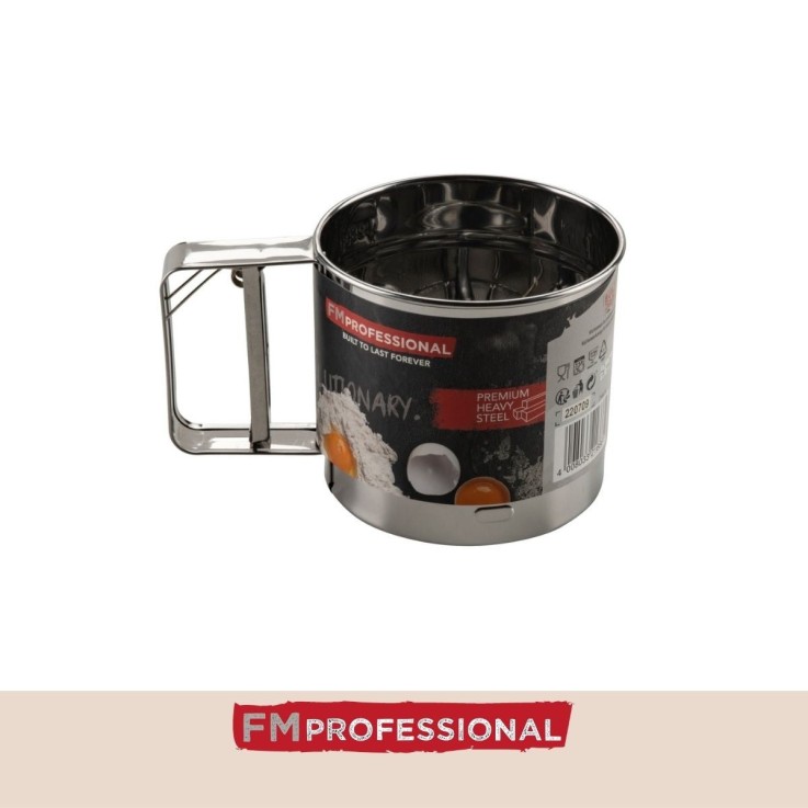 Tamis à farine en inox - 10,4 cm - 350 g