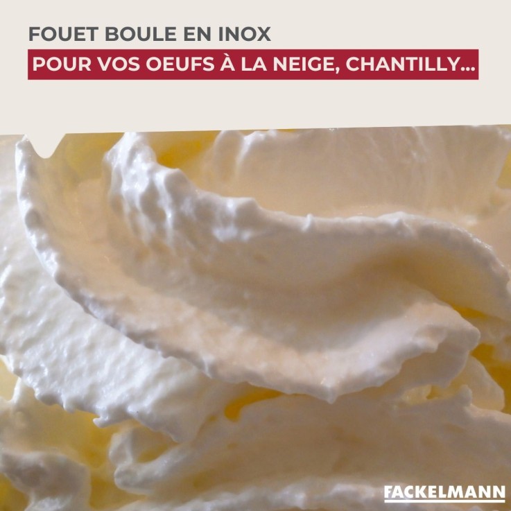 Fouet à bille Ovale Limited Edition en inox - 26,5 cm