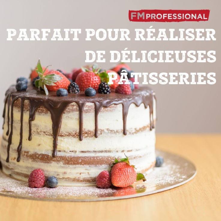 Fouet de cuisine en inox - 35 cm