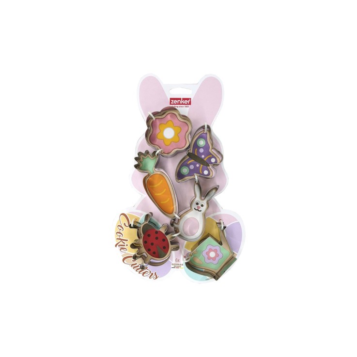 Set de 6 emporte-pièces en inox