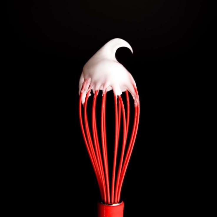 Fouet Flexxibel Love en silicone - 25 cm - rouge