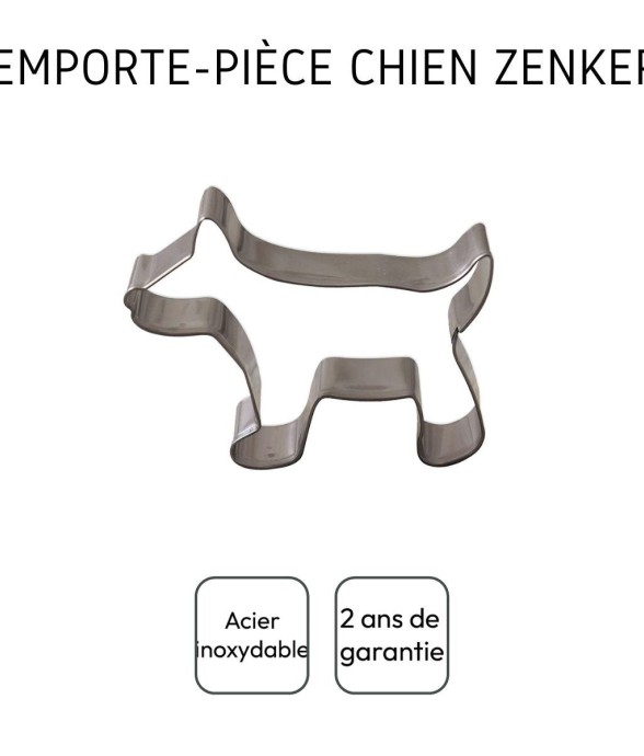 Emporte-pièce loup en inox...