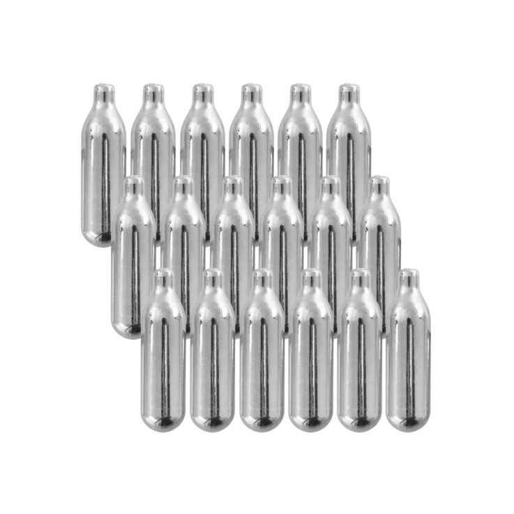 Cartouches pour siphon à chantilly Smart Pastry en inox - lot de 18