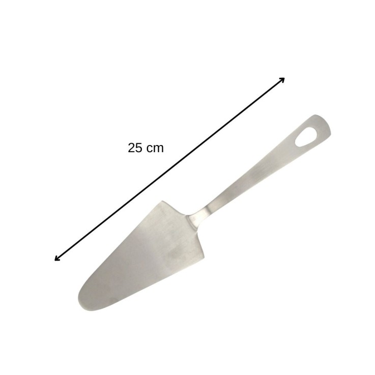 Lot de 2 pelles à tarte en inox - 25 cm