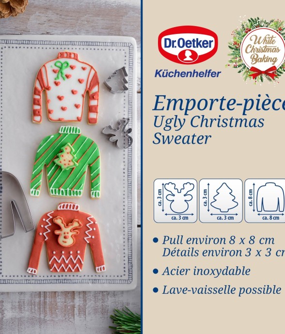 Emporte-pièces Pull de Noël...