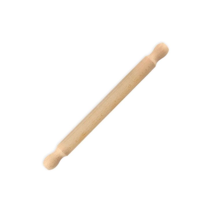 Rouleau à pâtisserie en bois certifié FSC - 35 cm - diamètre 3 cm