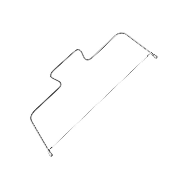 Lyre à génoise réglable en inox - 32,8 cm - 3 fils de découpe