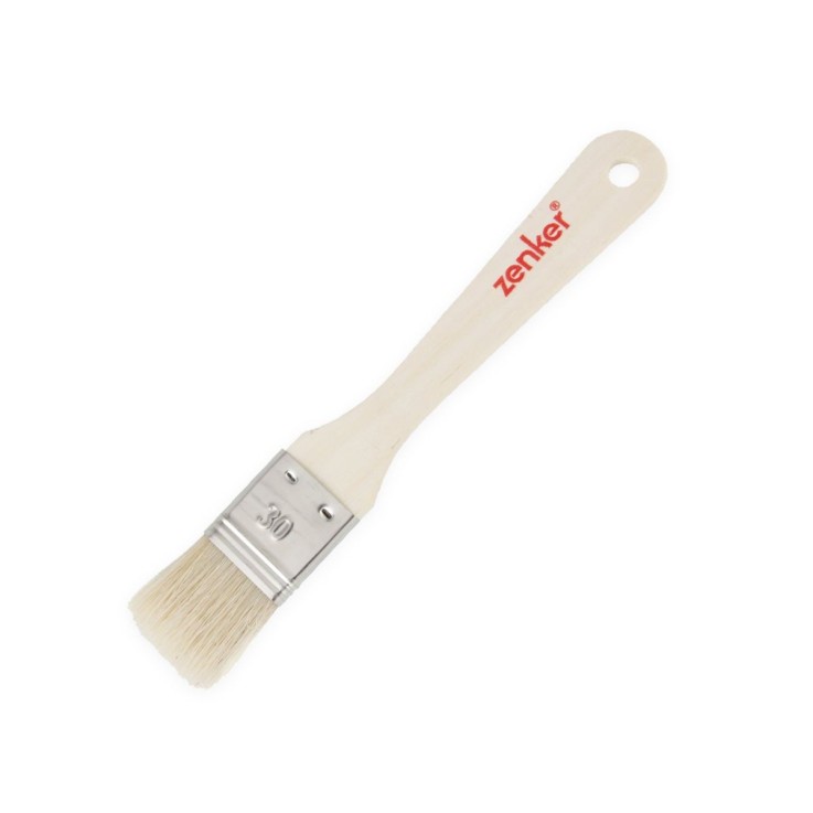 Pinceau à pâtisserie Smart Pastry en bois certifié FSC et poils de porc - 18,5 cm