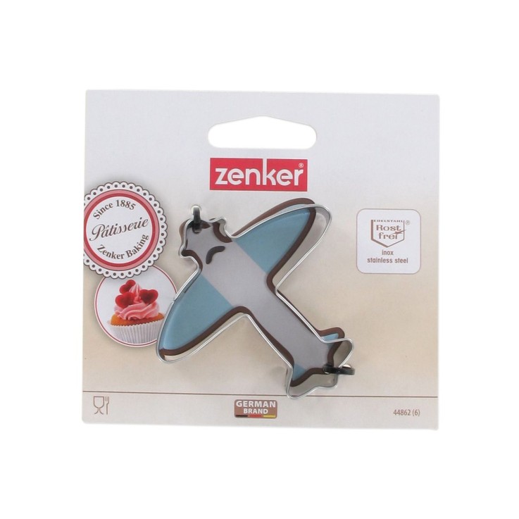 Emporte-pièce avion en inox