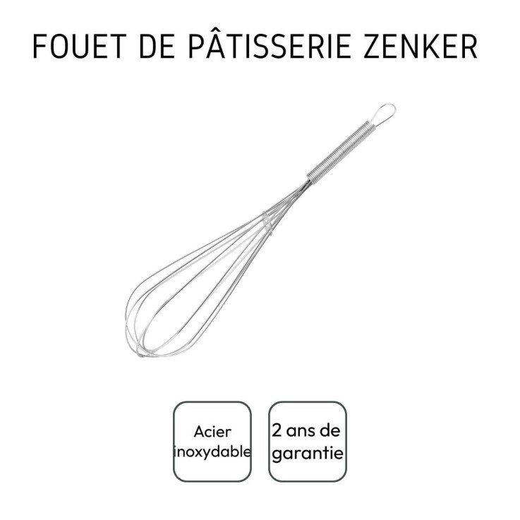 Fouet en inox - 25 cm