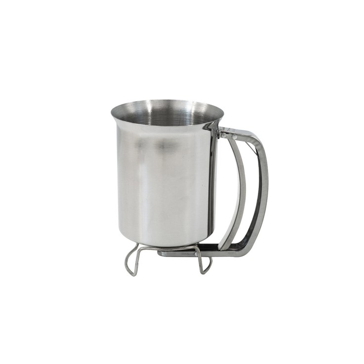 Verseur de pâte à gâteau en inox - 16 cm