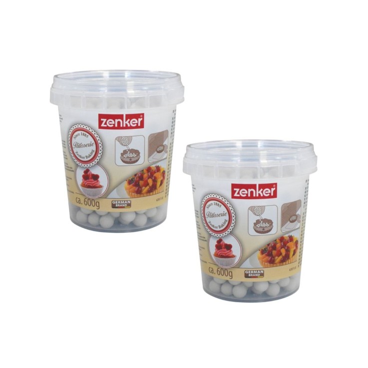 Billes de cuisson Smart Pastry en céramique - 2 pots de 600 g