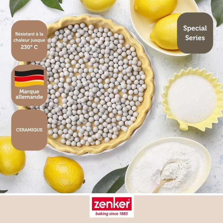 Billes de cuisson Smart Pastry en céramique - 2 pots de 600 g