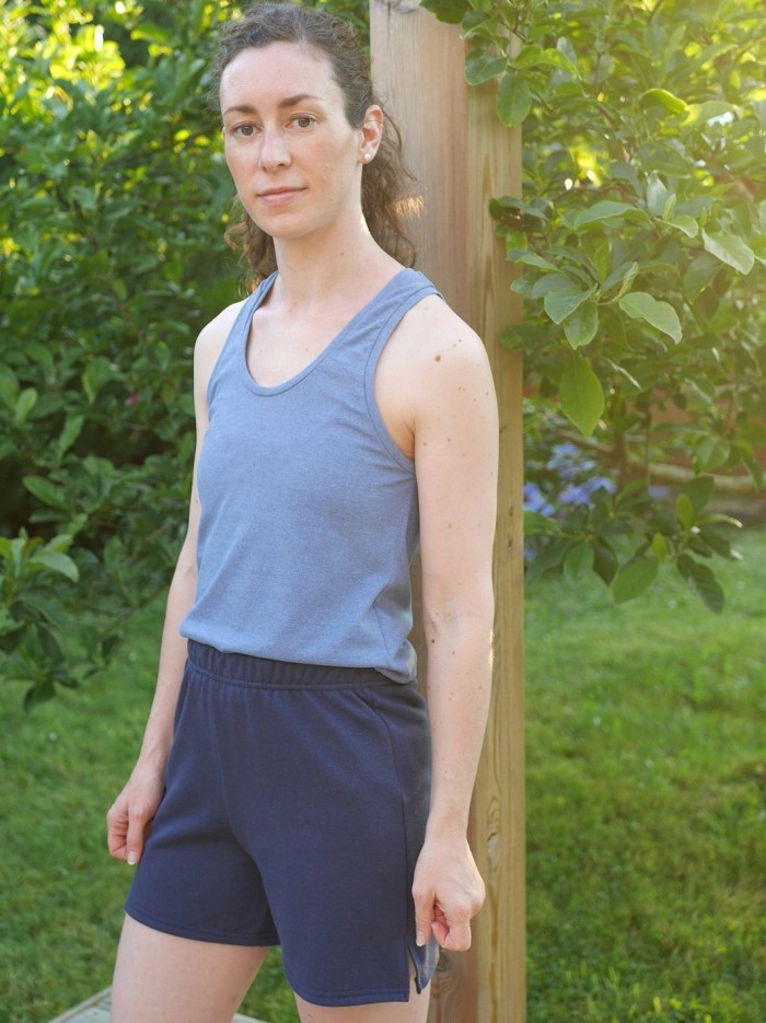 Pyjama Short Vanneau Matière Recyclée