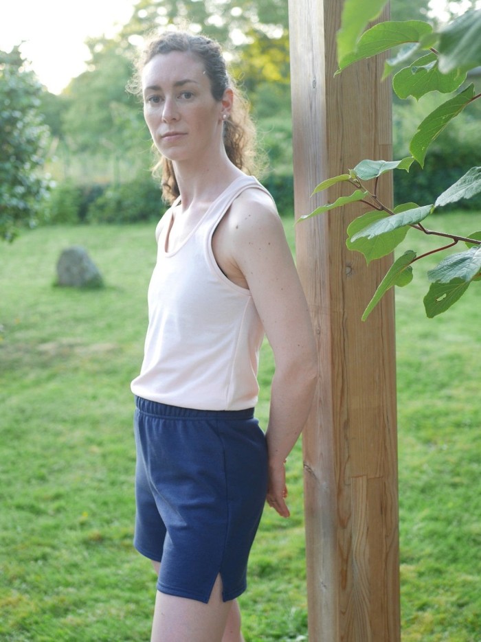Pyjama Short Vanneau Matière Recyclée
