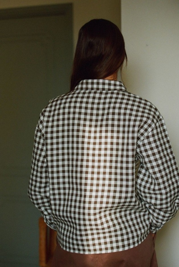 Chemise Camila Vichy en Coton Bio