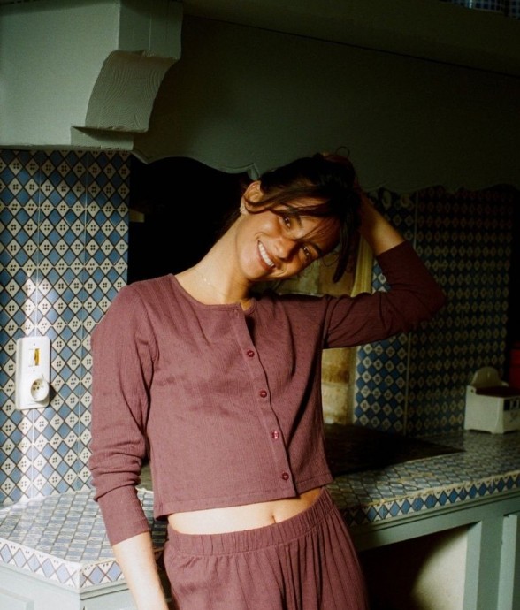 Cardigan Maud Raisin en...