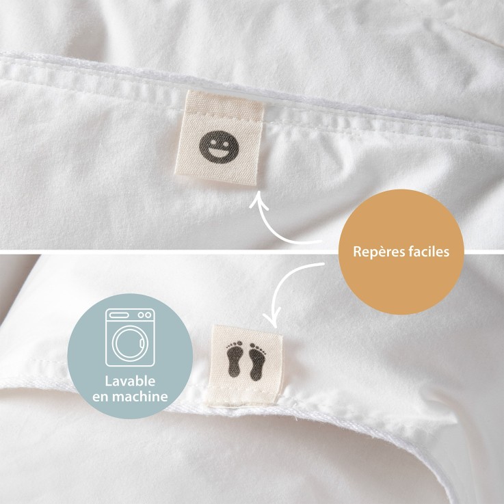 Couette Adulte Lanaï en Duvet et Plumes - Très chaud