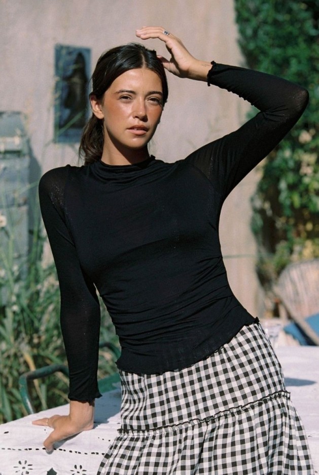 Top Dora Noir en Viscose