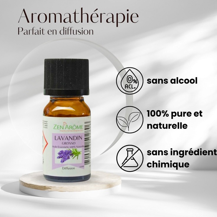 Huile essentielle de lavandin grosso - 10 ml