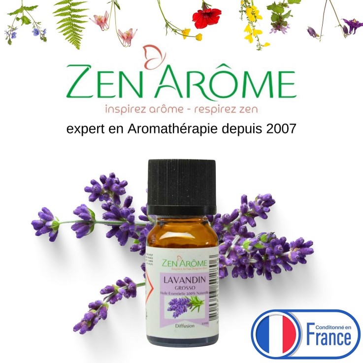 Huile essentielle de lavandin grosso - 10 ml