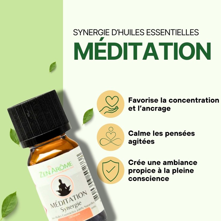 Synergie d’huiles essentielles Méditation - 10 ml