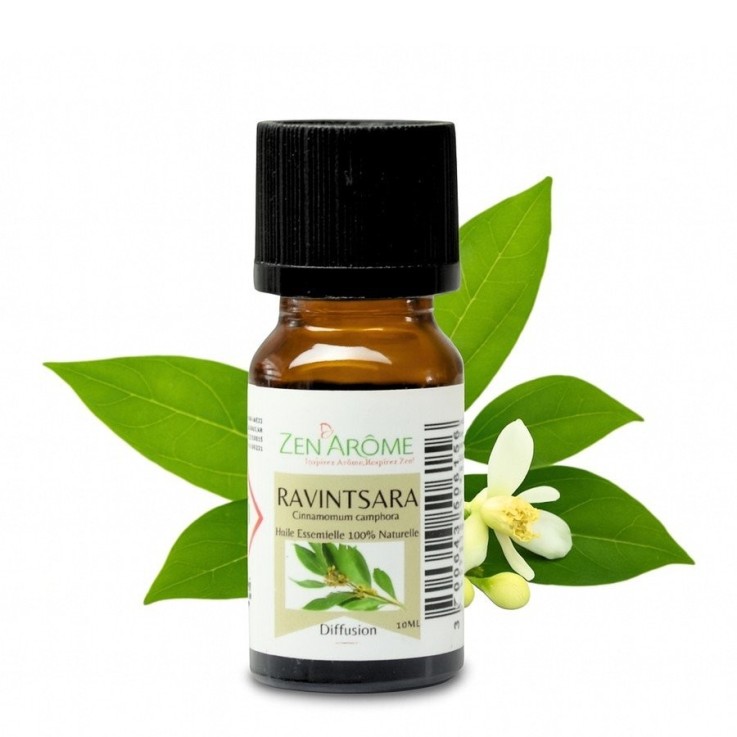 Huile essentielle de Ravintsara pure et naturelle - 10 ml