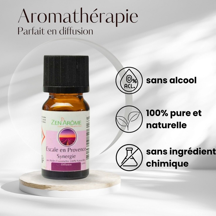 Synergie d’huiles essentielles Escale Provence - 10 ml