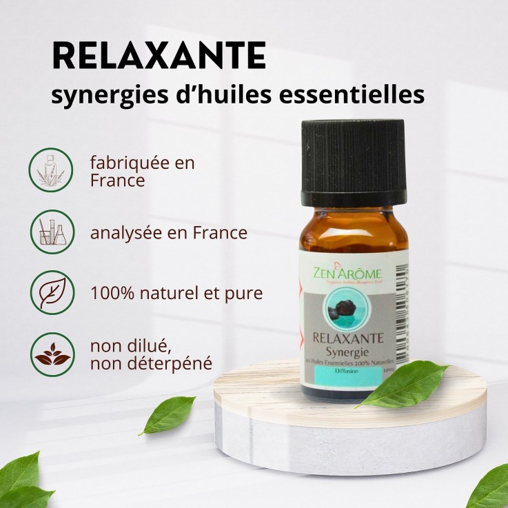 Synergie d’huiles essentielles relaxante - 10 ml