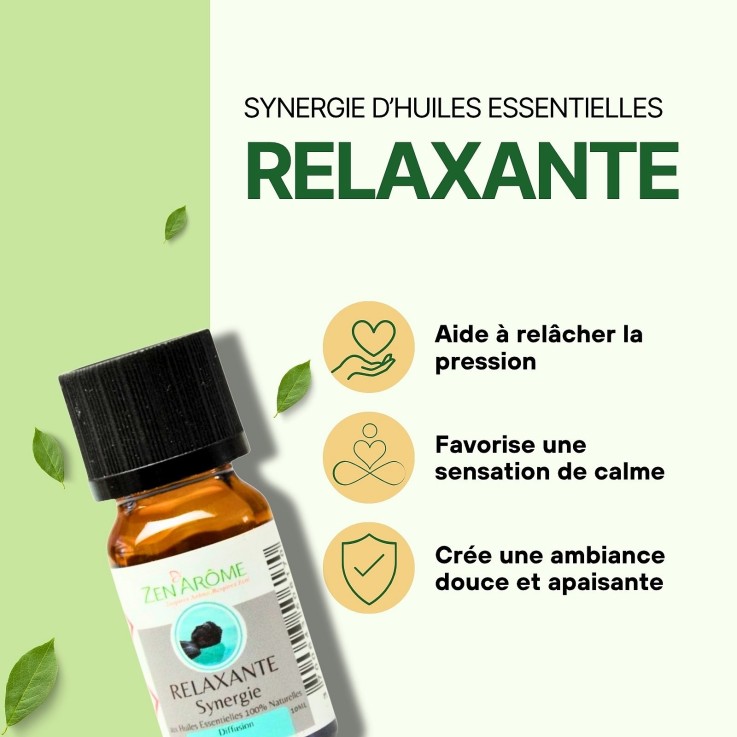 Synergie d’huiles essentielles relaxante - 10 ml