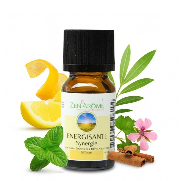 Synergie d’huiles essentielles énergisante - 10 ml