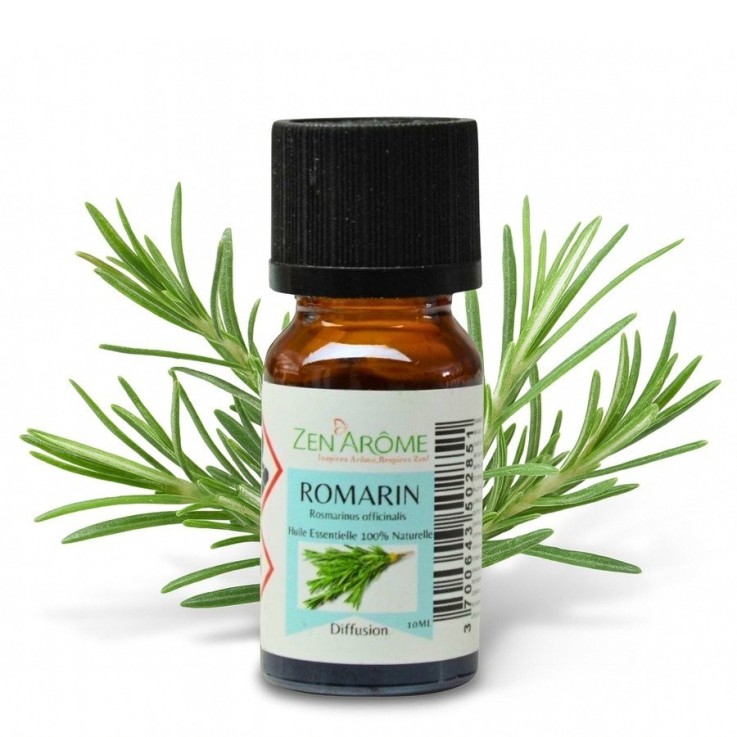 Huile essentielle de romarin pure et naturelle - 10 ml