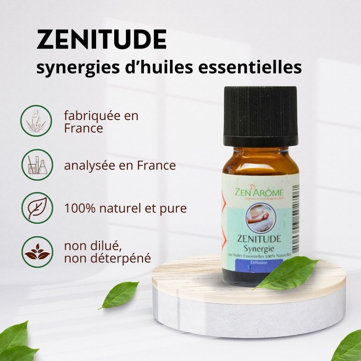 Synergie d’huiles essentielles Zenitude - 10 ml