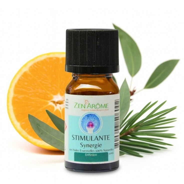Synergie d’huiles essentielles stimulante - 10 ml