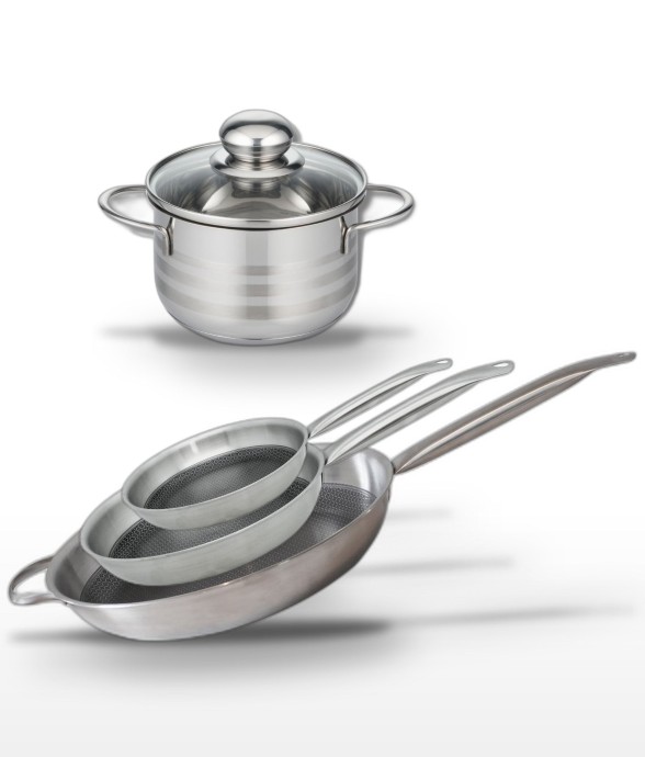 Batterie de cuisine Relief...