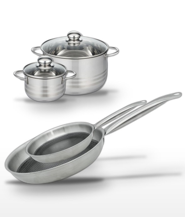 Batterie de cuisine Relief...