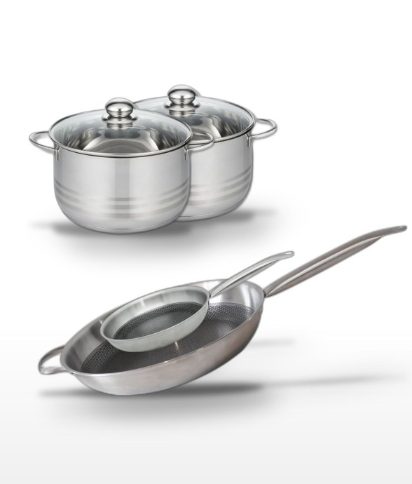 Batterie de cuisine Relief...