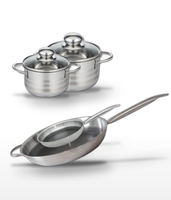 Batterie de cuisine Relief...