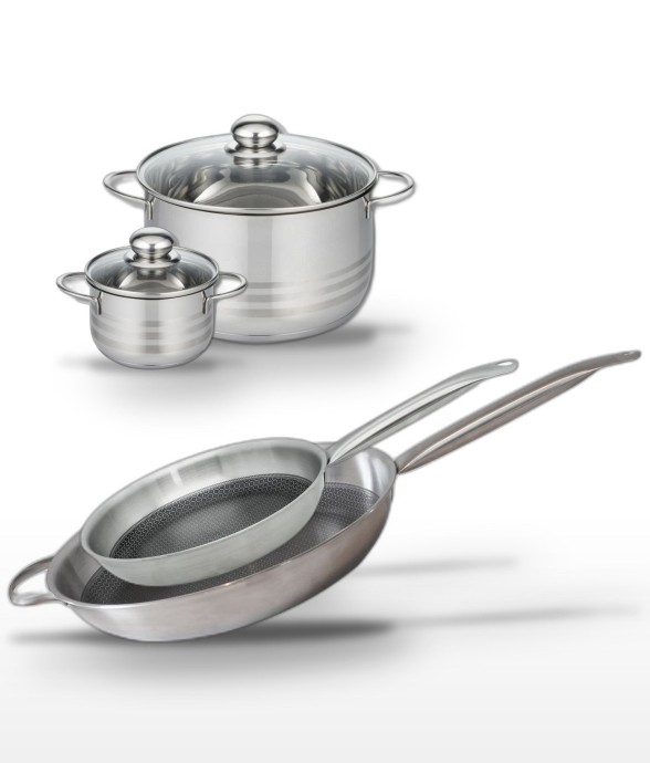 Batterie de cuisine Relief...