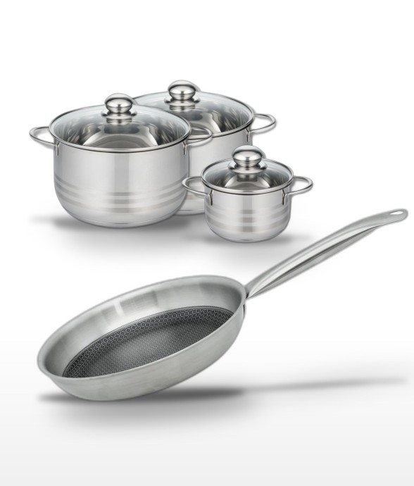 Batterie de cuisine Relief...
