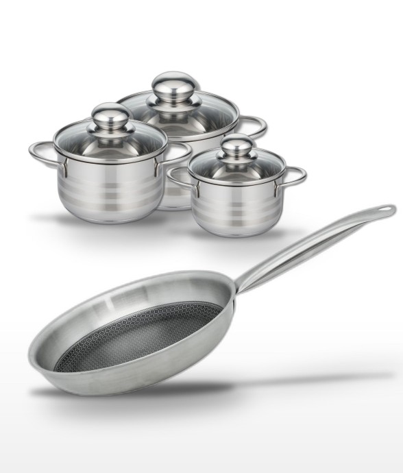 Batterie de cuisine Relief...