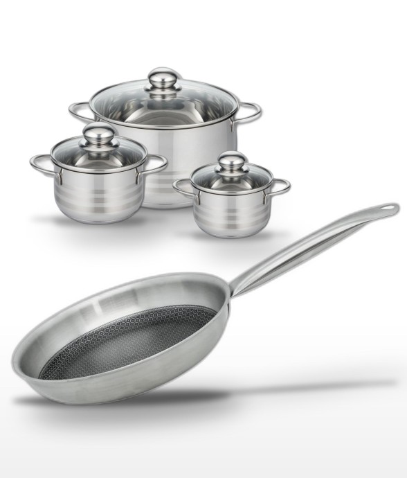 Batterie de cuisine Relief...