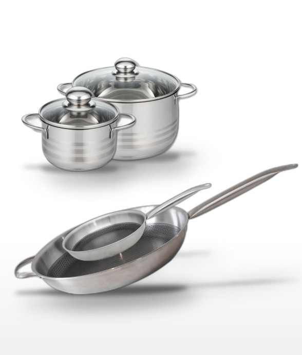 Batterie de cuisine Relief...